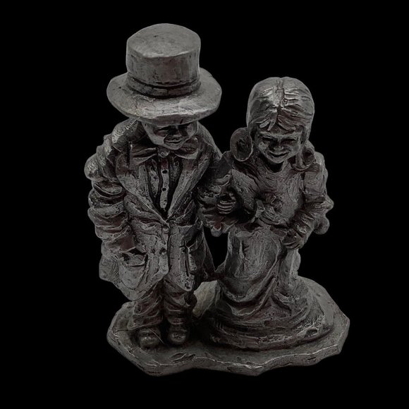 Michael Ritter Pewter Figurine, Sue and Gregg - Picture 2 of 9